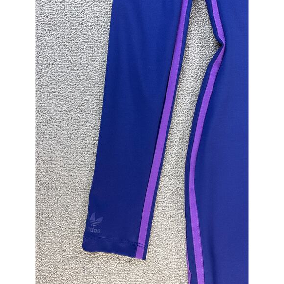 Adidas x Ivy Park Park Trails Collection Spandex Dress Long Sleeve Midi Purple M - Picture 8 of 15